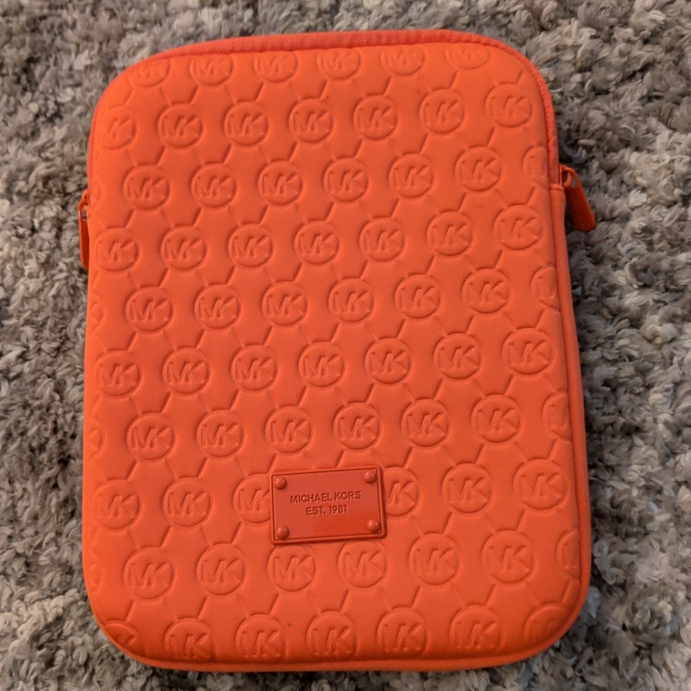 Michael Kors Orange Tablet Sleeve